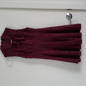 🎉2 for 15🎉 Forever 21 Bow Neckline Fit-and-Flare Dress